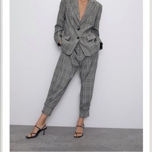 Plaid trousers